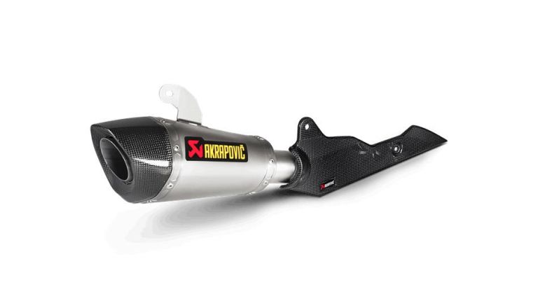 Homologovaná výfuková koncovka, rad Slip-On Line (Titanium), Akrapovič