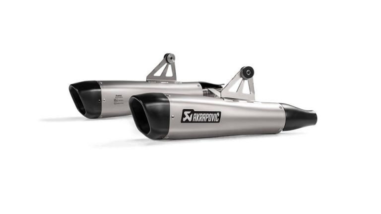 Homologovaná výfuková koncovka, rad Slip-On Line (Titanium), Akrapovič