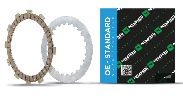 Sada spojkových lamiel a plechov (štandard zmes) NEWFREN (9+10 ks)