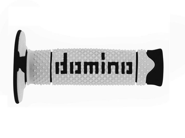 Gripy A260 (offroad) dĺžka 120 mm, DOMINO (bielo-čierne)
