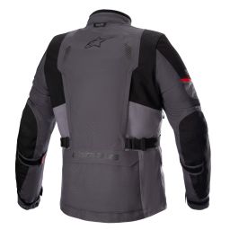 Bunda MONTEIRA DRYSTAR XF, ALPINESTARS (tmavo šedá/černá/červená)