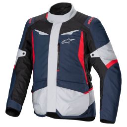 Bunda ST-1 WATERPROOF, ALPINESTARS (tmavo modrá/černá/červená) 2026