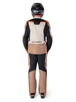 Bunda ST-1 WATERPROOF, ALPINESTARS (tmavá khaki/písková/černá/červená fluo) 2026