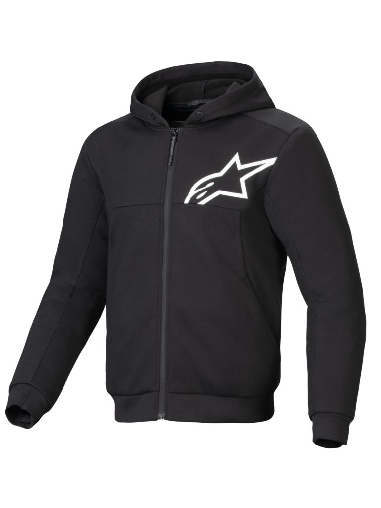 Bunda CHROME V2 Šport, ALPINESTARS (černá/bílá) 2026