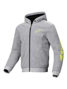 Bunda CHROME V2 Šport, ALPINESTARS (šedá/žlutá fluo) 2026