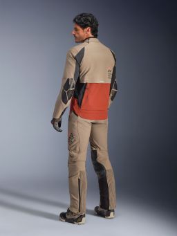 Bunda AMT-8 STRETCH DRYSTAR XF, ALPINESTARS (hnědá/oranžová/černá) 2026