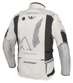 Bunda Trail, AYRTON (svetle šedá/černá) 2026