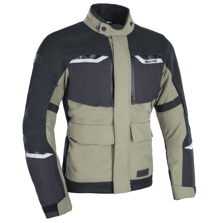 Bunda MONDIAL 2.0 DRY2DRY™, OXFORD ADVANCED (černá/tmavě zelená)