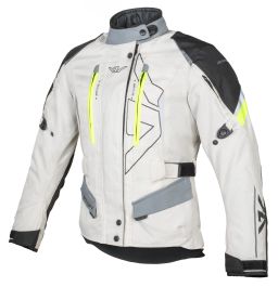 Bunda Teressa II, AYRTON, dámska (svetle šedá/žlutá fluo/šedá/černá) 2026