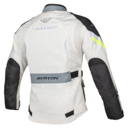 Bunda Teressa II, AYRTON, dámska (svetle šedá/žlutá fluo/šedá/černá) 2026