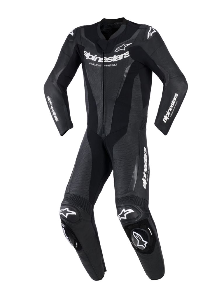 Jednodielna kombinéza GP FORCE V2, ALPINESTARS (černá/bílá) 2026