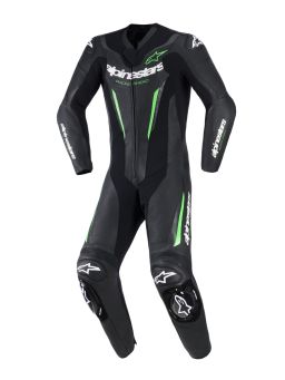 Jednodielna kombinéza GP FORCE V2, ALPINESTARS (černá/zelená) 2026