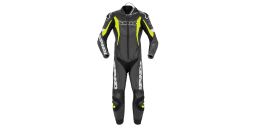 Jednodielna kombinéza Šport WARRIOR PERFORATED pre, SPIDI (černá/žlutá fluo/bílá)