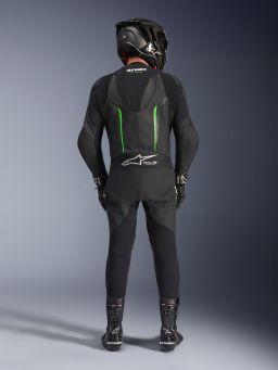 Jednodielna kombinéza GP FORCE V2, ALPINESTARS (černá/zelená) 2026