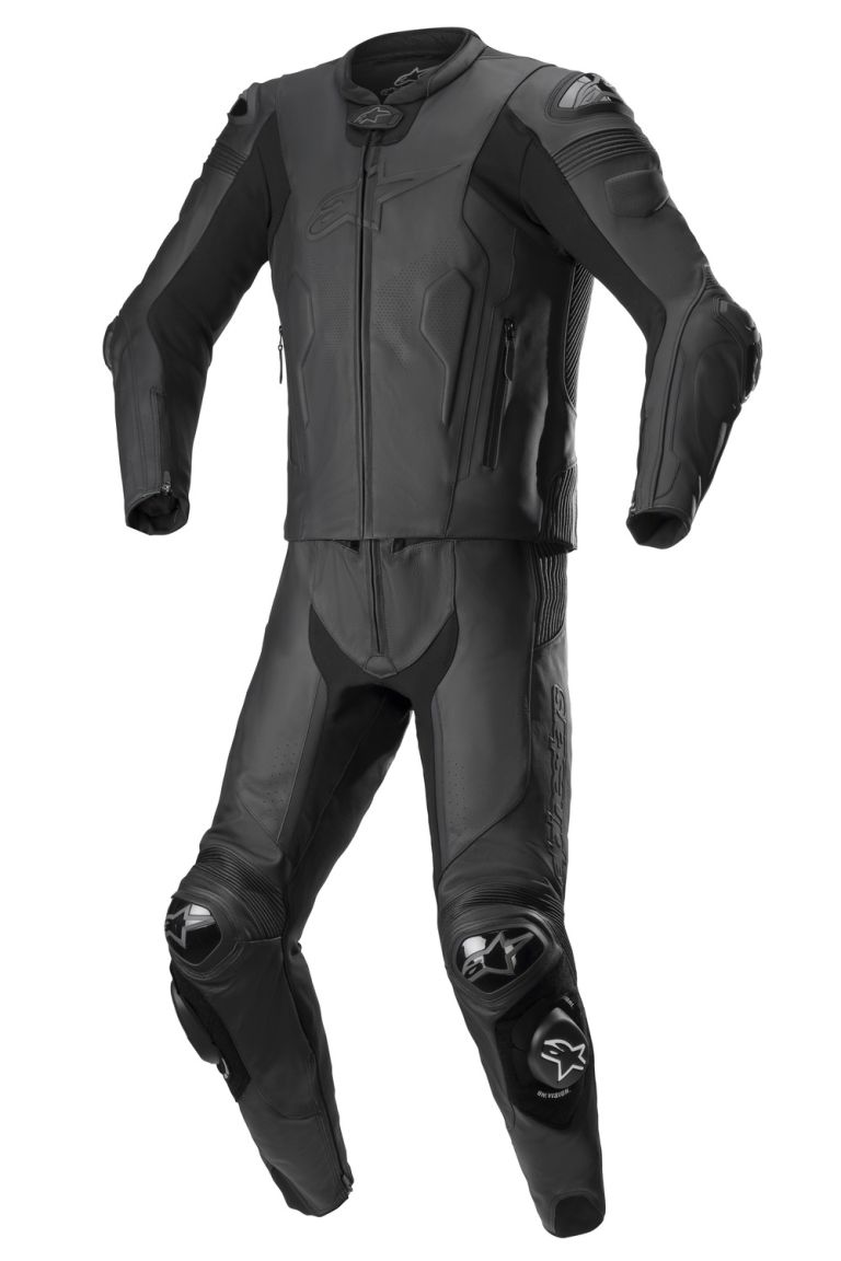 Dvojdielna kombinéza MISSILE 2, TECH-AIR kompatibilný, ALPINESTARS (černá/černá)