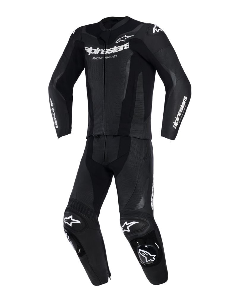 Dvojdielna kombinéza GP FORCE V2, ALPINESTARS (černá/bílá) 2026