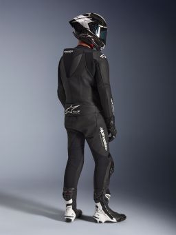 Dvojdielna kombinéza GP FORCE V2, ALPINESTARS (černá/bílá) 2026