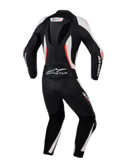 Dvojdielna kombinéza STELLA GP-R7, ALPINESTARS, dámske (černá/bílá/červená fluo) 2026