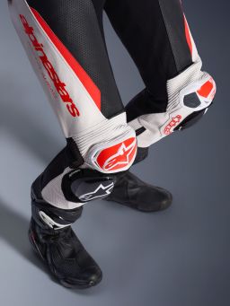 Jednodielna kombinéza STELLA GP-R7, ALPINESTARS, dámske (bílá/červená fluo/černá) 2026