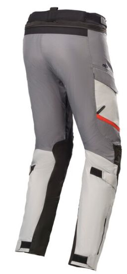 Nohavice ANDES DRYSTAR, ALPINESTARS (svetle šedá/tmavě šedá/černá/červená)