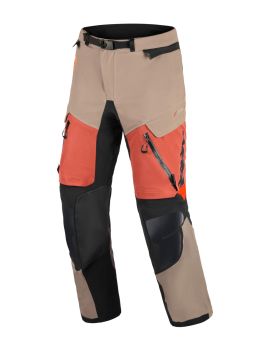 Nohavice HALO pre DRYSTAR XF, ALPINESTARS (svetle hnědá/tmavě oranžová/černá) 2026
