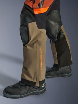 Nohavice HALO pre DRYSTAR XF, ALPINESTARS (svetle hnědá/tmavě oranžová/černá) 2026