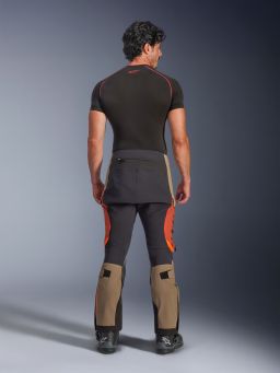 Nohavice HALO pre DRYSTAR XF, ALPINESTARS (svetle hnědá/tmavě oranžová/černá) 2026