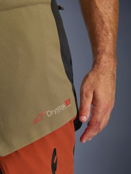 Nohavice HALO pre DRYSTAR XF, ALPINESTARS (svetle hnědá/tmavě oranžová/černá) 2026