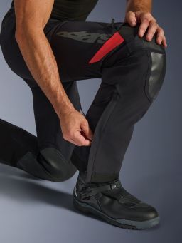 Nohavice HALO pre DRYSTAR XF, ALPINESTARS (černé/tmavě šedé/červené) 2026