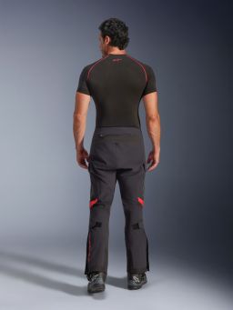 Nohavice HALO pre DRYSTAR XF, ALPINESTARS (černé/tmavě šedé/červené) 2026