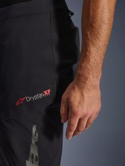 Nohavice HALO pre DRYSTAR XF, ALPINESTARS (černé/tmavě šedé/červené) 2026
