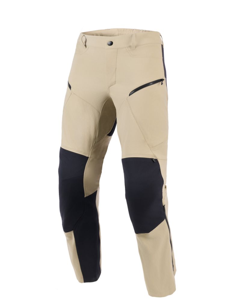 Nohavice EXPLORE AST, ALPINESTARS (svetle hnědá/černá) 2026