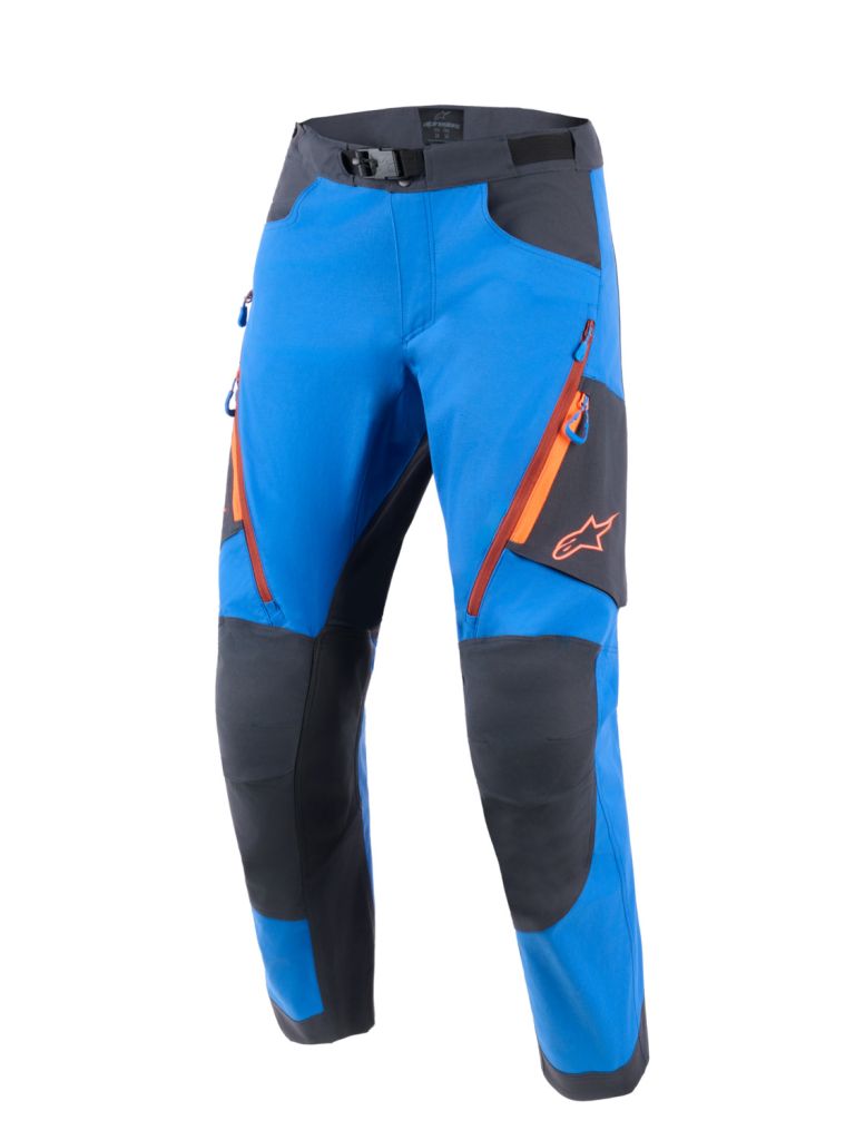 Nohavice MAXDURA DUAL, ALPINESTARS (modrá/tmavě šedá/oranžová) 2026