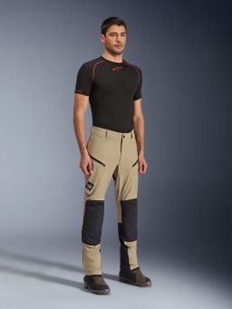 Nohavice EXPLORE AST, ALPINESTARS (svetle hnědá/černá) 2026