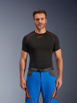Nohavice MAXDURA DUAL, ALPINESTARS (modrá/tmavě šedá/oranžová) 2026