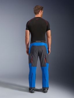 Nohavice MAXDURA DUAL, ALPINESTARS (modrá/tmavě šedá/oranžová) 2026