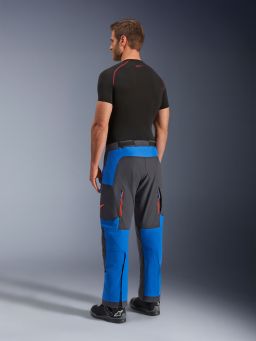 Nohavice MAXDURA DUAL, ALPINESTARS (modrá/tmavě šedá/oranžová) 2026