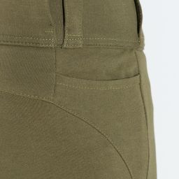 Nohavice SUPER LEGGINGS 2.0, OXFORD, dámske (legíny s Aramidovou podšívkou, khaki)