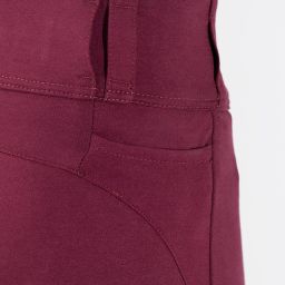 Nohavice SUPER LEGGINGS 2.0, OXFORD, dámske (legíny s Aramidovou podšívkou, bordó)