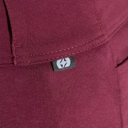 Nohavice SUPER LEGGINGS 2.0, OXFORD, dámske (legíny s Aramidovou podšívkou, bordó)