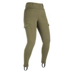 Nohavice SUPER CARGO, OXFORD, dámske (legíny s Aramidovou podšívkou, khaki)