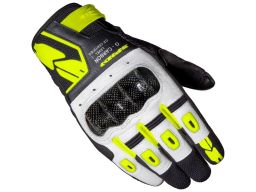 Rukavice G-CARBON, SPIDI (bílé/černé/žluté fluo)