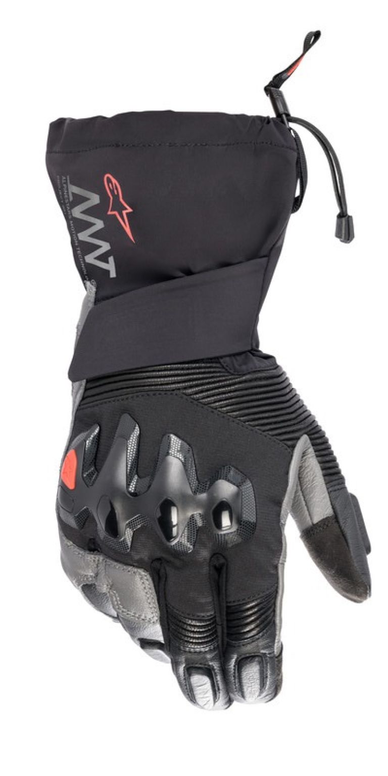 Rukavice AMT-10 DRYSTAR XF, ALPINESTARS (černé/červené/šedé) 2026