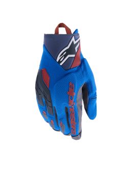 Rukavice DURACK, ALPINESTARS (modrá/tmavě šedá/oranžová) 2026