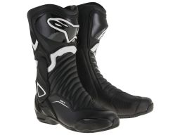 Topánky S-MX 6, ALPINESTARS (černé/bílé)
