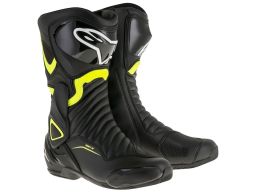 Topánky S-MX 6, ALPINESTARS (černé/žluté fluo)