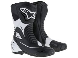 Topánky SMX-S, ALPINESTARS (černé/bílé) 2026