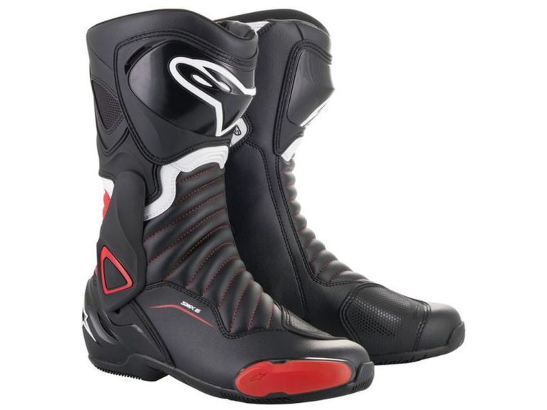 Topánky S-MX 6, ALPINESTARS (černé/červené)