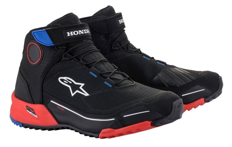 Topánky CR-X DRYSTAR HONDA kolekce, ALPINESTARS (černá/červená/modrá) 2026