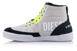 Topánky AKIO kolekce DIESEL JEANS, ALPINESTARS (šedá/žlutá fluo/černá)